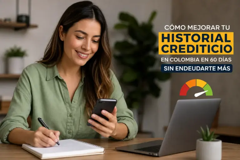 Mulher escrevendo sobre educação financeira 2026 com celular